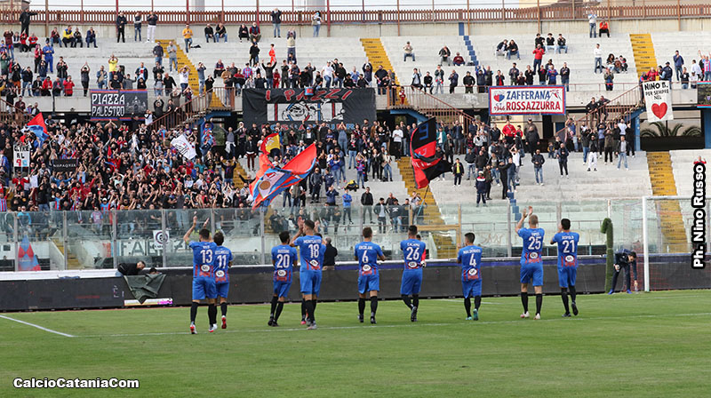 Catania-Foggia 1-2 I Tifosi