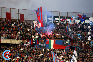Catania-AtalantaU23 0-1 i tifosi · Catania - Atalanta U23