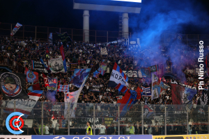 Catania-AtalantaU23 0-1 i tifosi · Catania - Atalanta U23