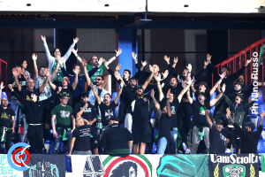 Catania-Monopoli 1-0 i tifosi · Catania - Monopoli
