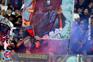 Catania-Monopoli 1-0 i tifosi · Catania - Monopoli