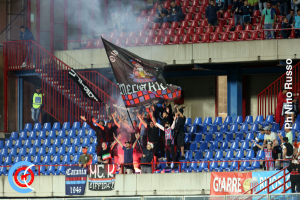 Catania-Monopoli 1-0 i tifosi · Catania - Monopoli