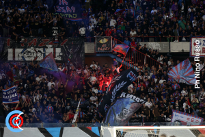 Catania-Monopoli 1-0 i tifosi · Catania - Monopoli