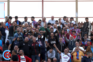 Catania-Team Altamura 2-0 i tifosi · Catania - Altamura