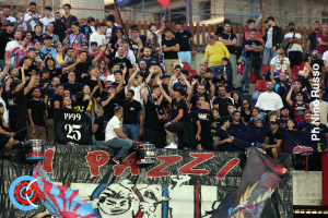 Catania-Team Altamura 2-0 i tifosi · Catania - Altamura
