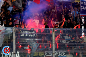 Catania-Team Altamura 2-0 i tifosi · Catania - Altamura