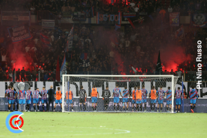Catania-Team Altamura 2-0 i tifosi · Catania - Altamura