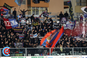 Turris-Catania 1-1 i tifosi · Turris - Catania