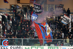 Turris-Catania 1-1 i tifosi · Turris - Catania