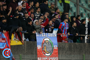 Atalanta Under23-Catania 0-1 playoff i tifosi · Atalanta U23 - Catania