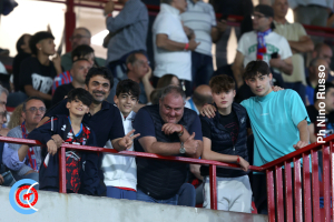 Catania-AtalantaU23 0-1 i tifosi · Catania - Atalanta U23