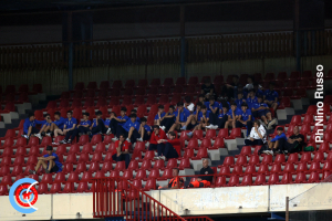 Catania-AtalantaU23 0-1 i tifosi · Catania - Atalanta U23