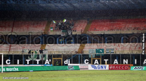 Catania-Monopoli 1-0, i tifosi · Catania - Monopoli