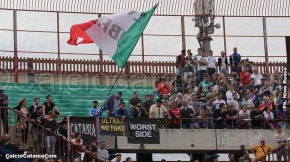 Catania-Cittadella 2-3, i tifosi · Catania - Cittadella