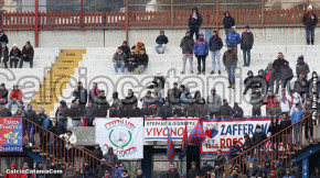 Catania-Monopoli 0-0, i tifosi · Catania - Monopoli