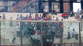 Catania-Cittadella 2-3, i tifosi · Catania - Cittadella