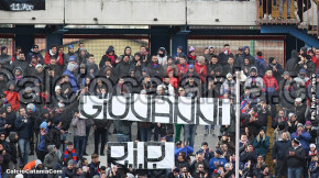 Catania-Monopoli 0-0, i tifosi · Catania - Monopoli