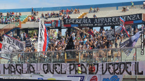 Catania-Ischia 4-2, i tifosi · Catania - Ischia