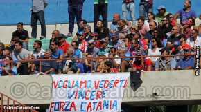 Catania-Ischia 4-2, i tifosi · Catania - Ischia