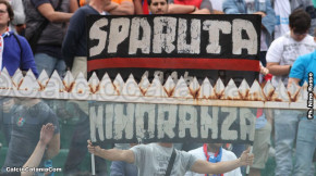 Catania-Cittadella 2-3, i tifosi · Catania - Cittadella
