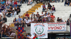 Catania-Cittadella 2-3, i tifosi · Catania - Cittadella