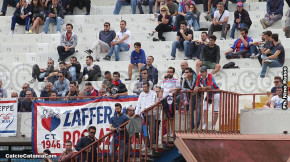 Catania-Cittadella 2-3, i tifosi · Catania - Cittadella