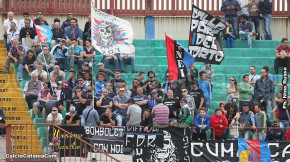 Catania-Cittadella 2-3, i tifosi · Catania - Cittadella