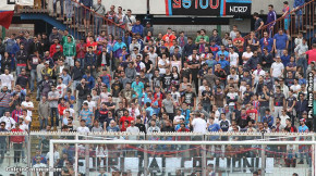 Catania-Cittadella 2-3, i tifosi · Catania - Cittadella