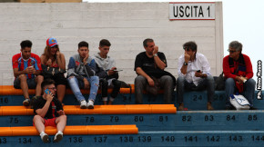 Matera-Catania 0-1, i tifosi · Matera - Catania