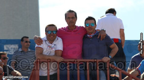 Catania-Ischia 4-2, i tifosi · Catania - Ischia