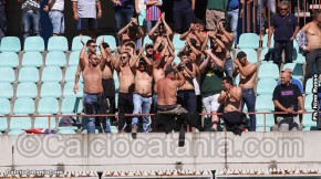 Catania-Ischia 4-2, i tifosi · Catania - Ischia