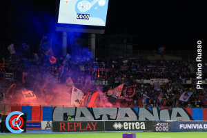 Catania-Monopoli 1-0 i tifosi · Catania - Monopoli