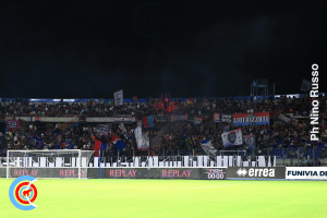 Catania-Monopoli 1-0 i tifosi · Catania - Monopoli
