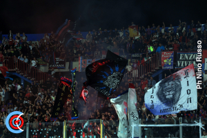 Catania-Monopoli 1-0 i tifosi · Catania - Monopoli