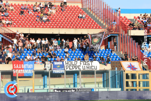 Catania-Team Altamura 2-0 i tifosi · Catania - Altamura