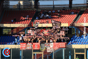 Catania-Team Altamura 2-0 i tifosi · Catania - Altamura
