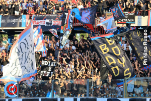 Catania-Team Altamura 2-0 i tifosi · Catania - Altamura