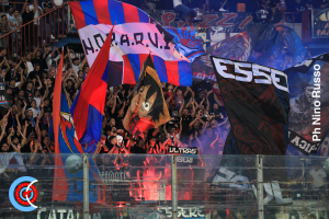 Catania-Team Altamura 2-0 i tifosi · Catania - Altamura