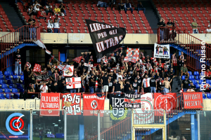 Catania-Team Altamura 2-0 i tifosi · Catania - Altamura