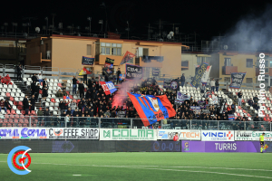 Turris-Catania 1-1 i tifosi · Turris - Catania