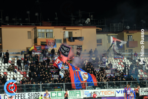 Turris-Catania 1-1 i tifosi · Turris - Catania