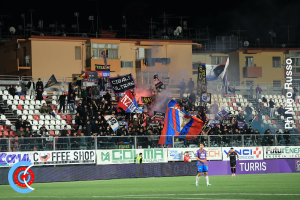 Turris-Catania 1-1 i tifosi · Turris - Catania