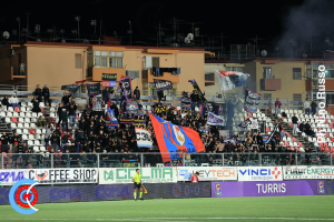 Turris-Catania 1-1 i tifosi · Turris - Catania