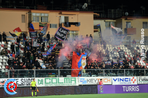 Turris-Catania 1-1 i tifosi · Turris - Catania