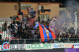 Turris-Catania 1-1 i tifosi · Turris - Catania