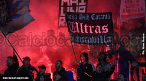 Catania-Monopoli 1-0, i tifosi · Catania - Monopoli
