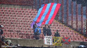 Catania-Monopoli 1-0, i tifosi · Catania - Monopoli