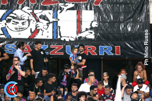 Catania-Monopoli 1-0 i tifosi · Catania - Monopoli