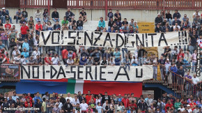 Catania-Cittadella 2-3, i tifosi · Catania - Cittadella