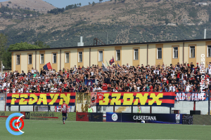 Casertana-Catania 0-4 (i tifosi) · Casertana - Catania